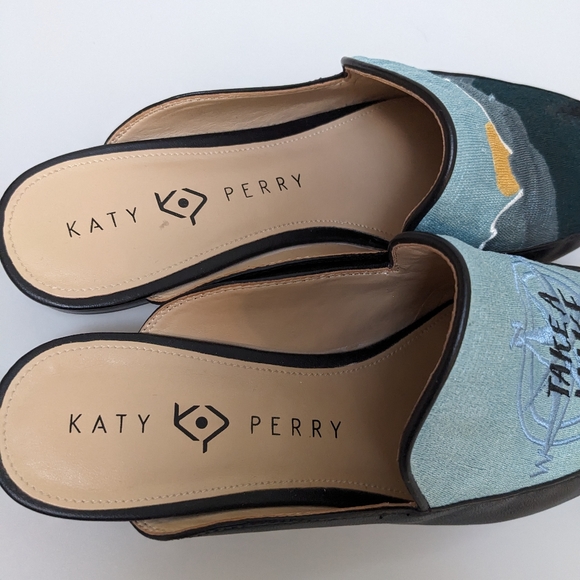 Katy Perry Wanda Take a Hike Leather Mules - Picture 5 of 8